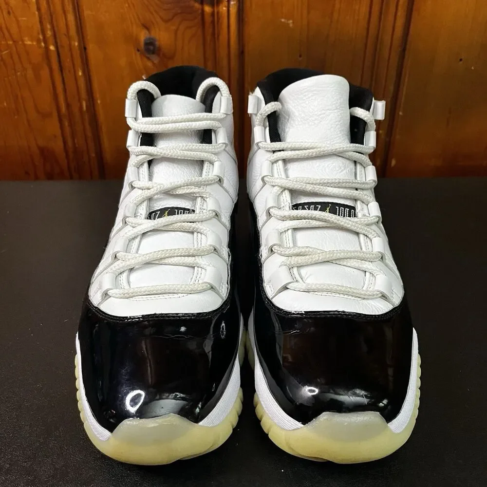 Jordan 11 DMP Gratitude Retro 2023 Size 11 Men CT8012-170 Black/White /Gold